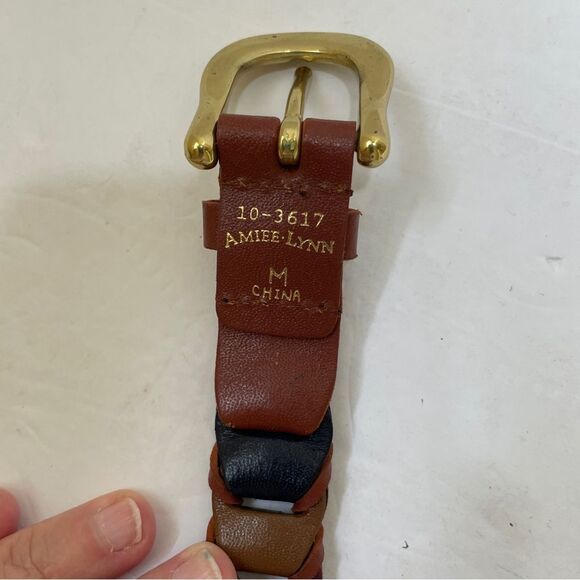 AIMEE-LYNN BRAIDED LEATHER BELT - Picture 2 of 6